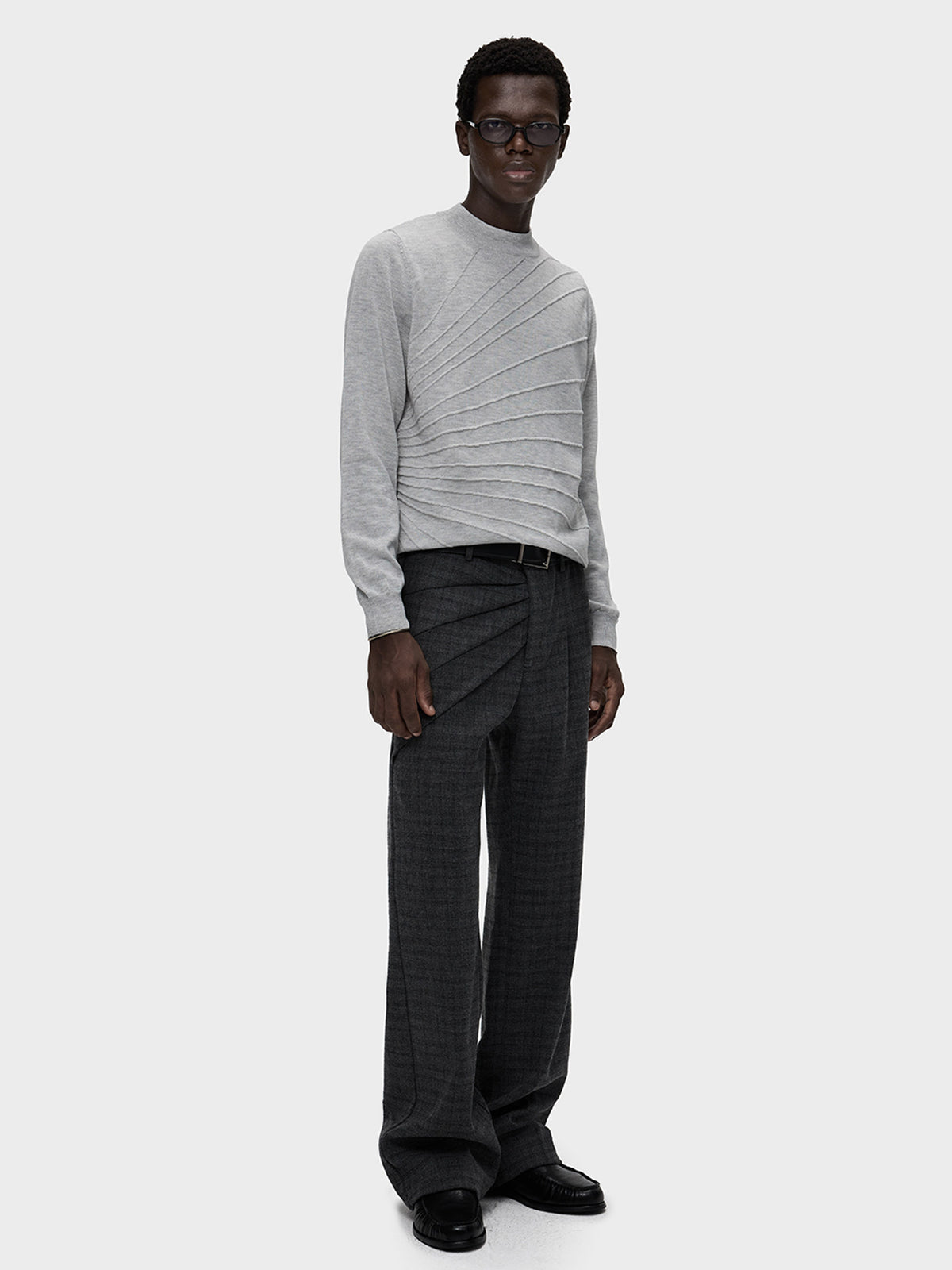 Checkered Casual Pants