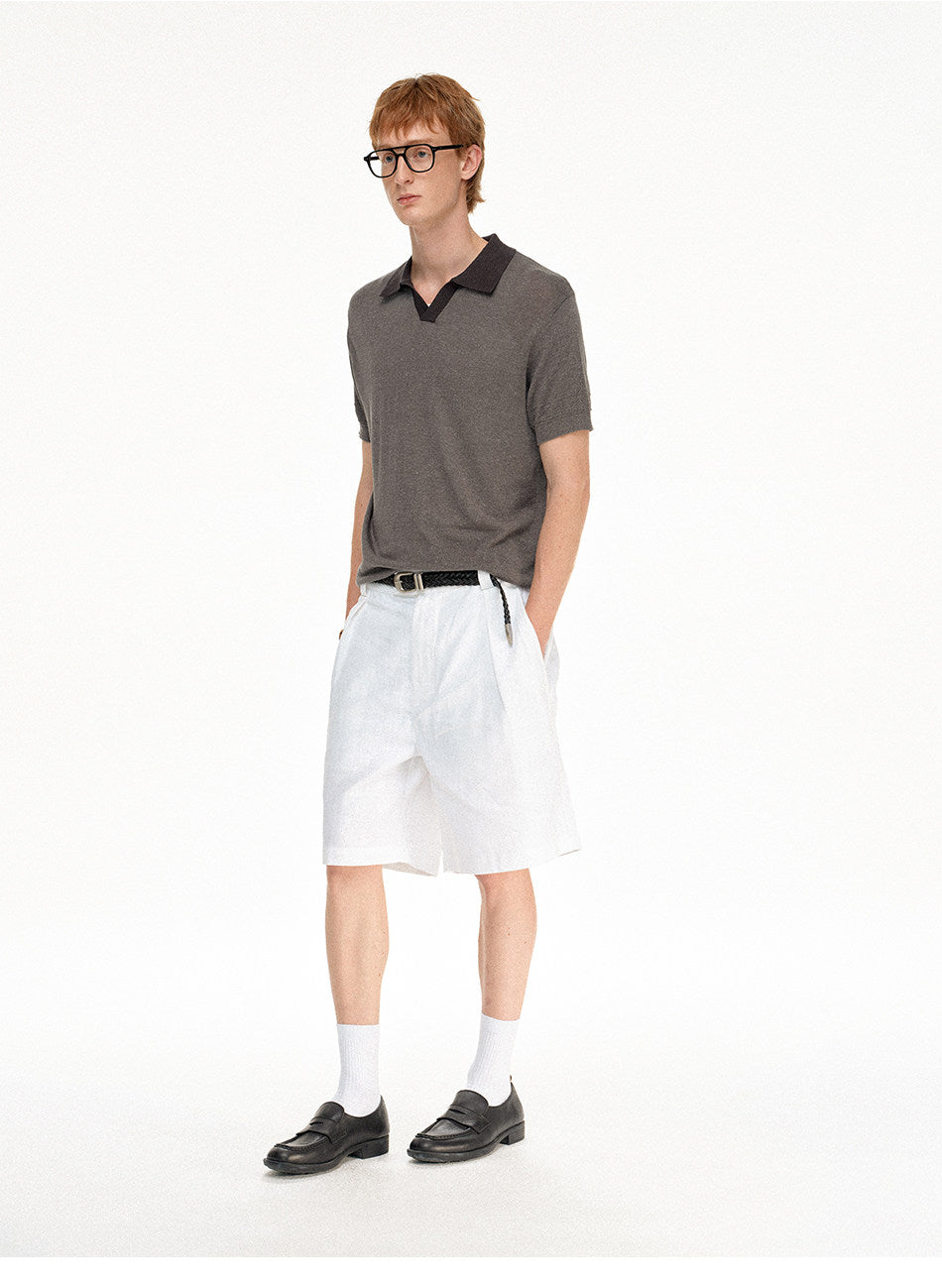 Contrast Polo Shirt