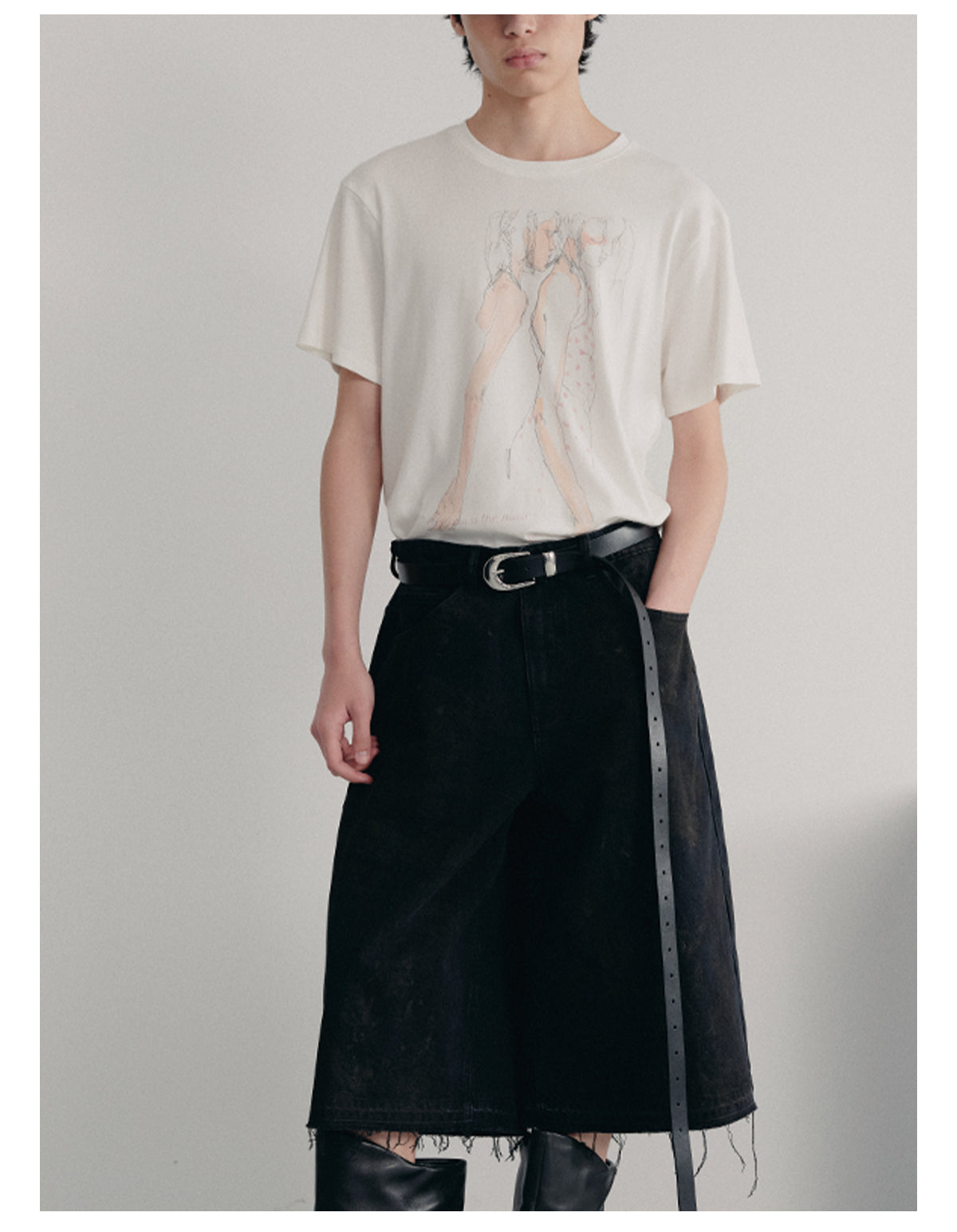 Lightweight Breathable Printed T-Shirt