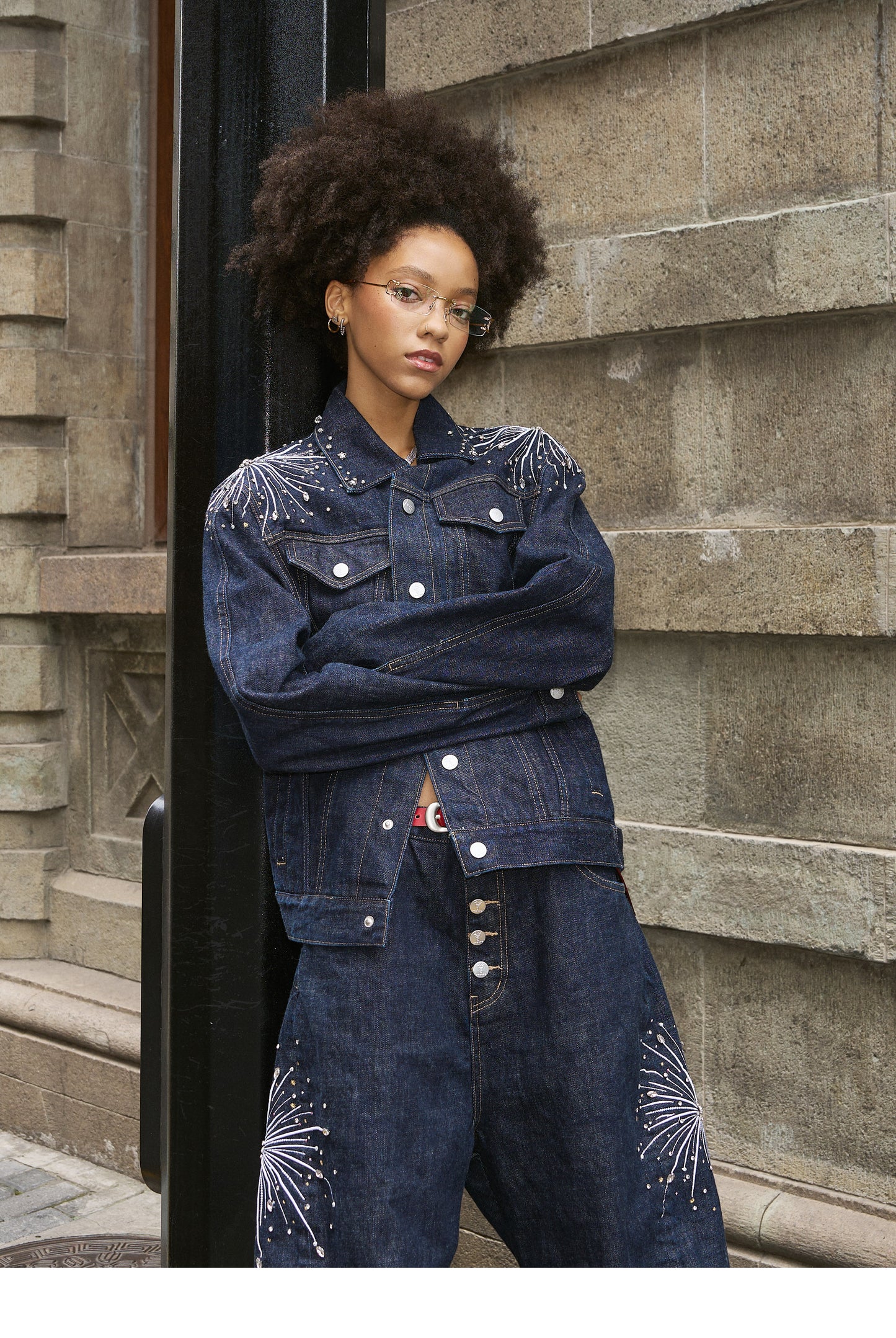 Embroidered Original Denim Jacket