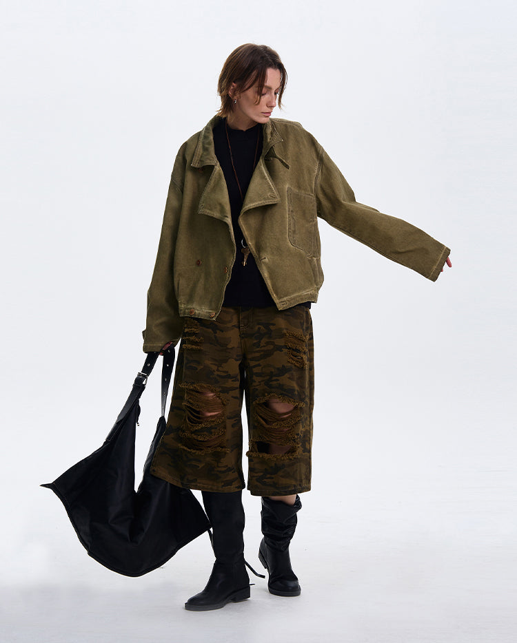 Washed Damaged Jacket