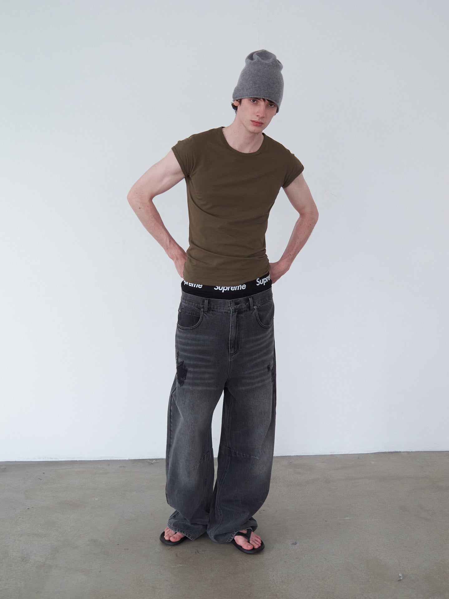 Slim-Fit Flying Sleeve T-Shirt