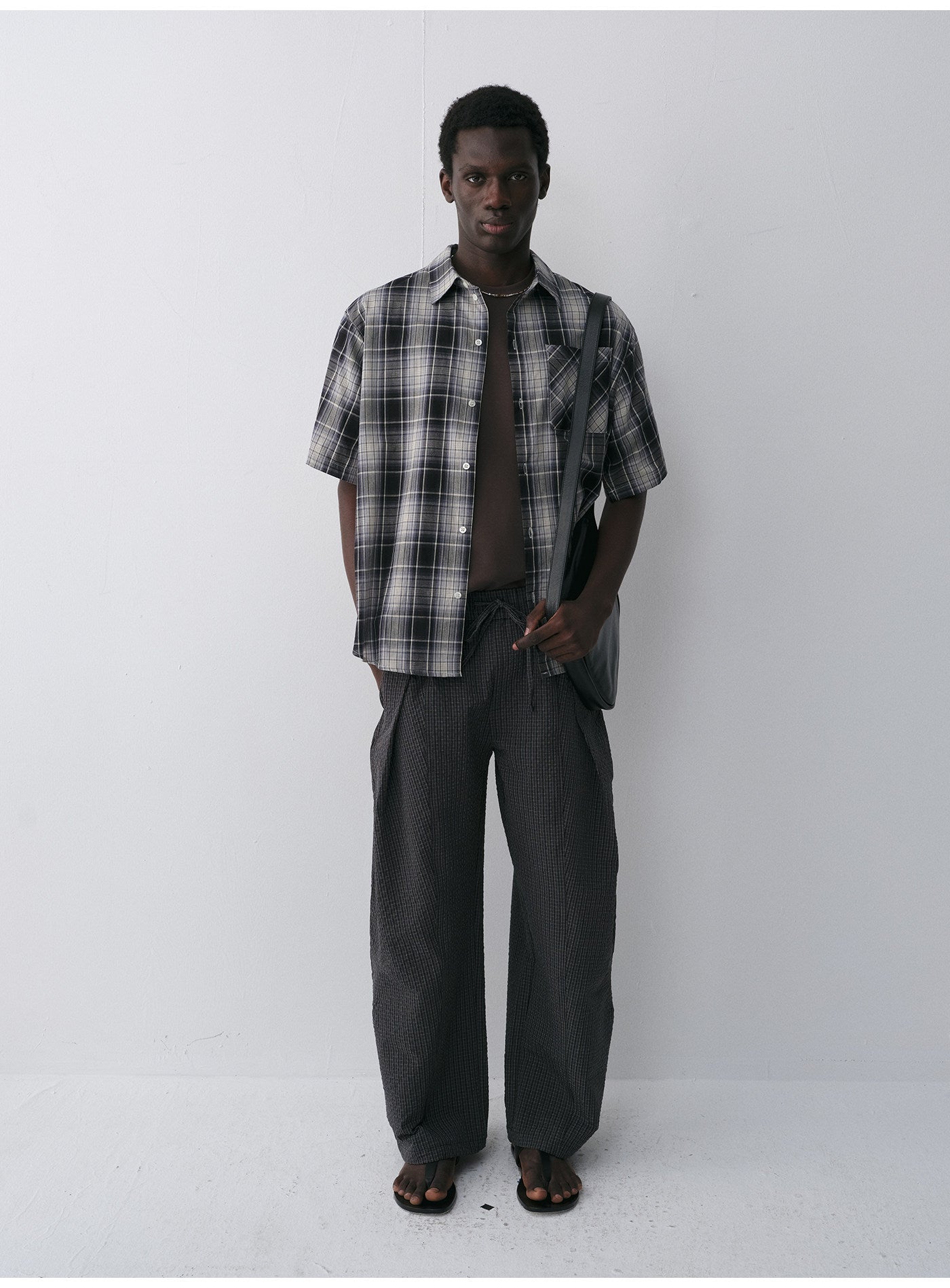 Checkered Shirt with UV Protection