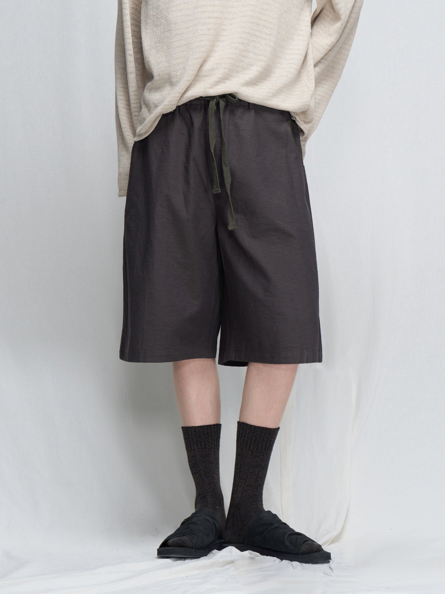 Casual Shorts with Elastic Waistband