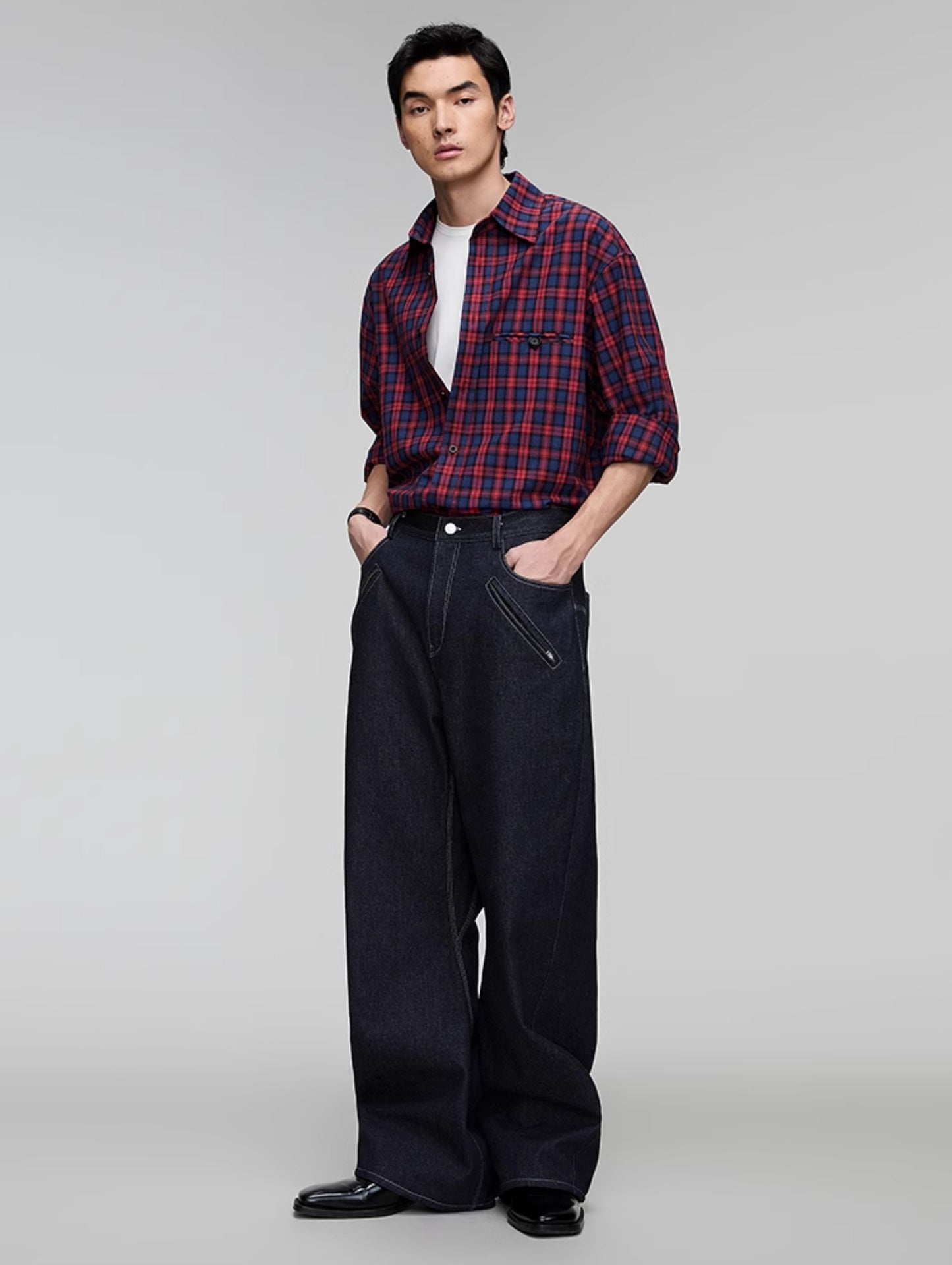 Drop Shoulder Casual Shirt