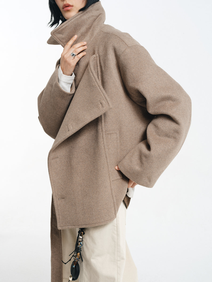 Sheep Wool Overcoat