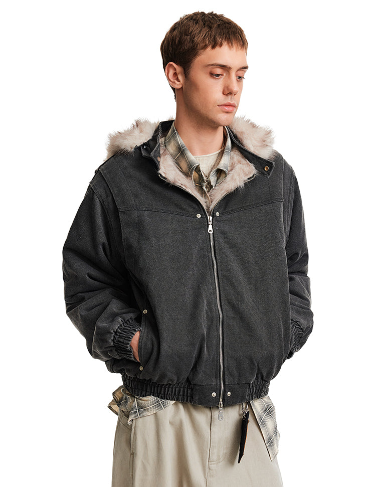 Cotton-padded jacket