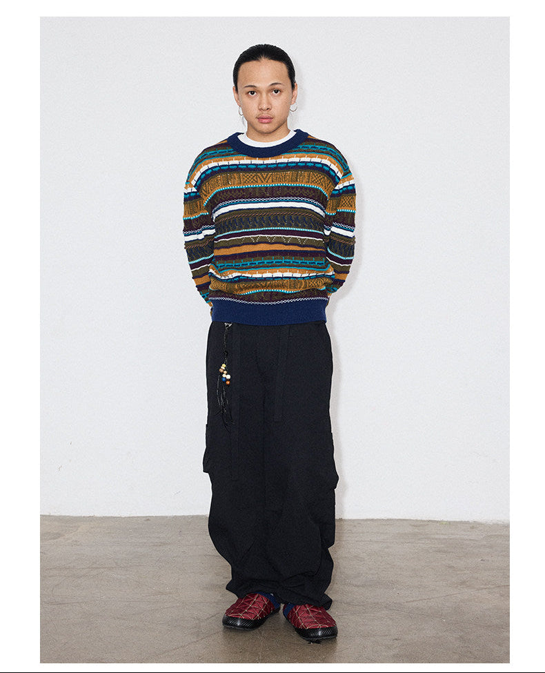 Ethnic Pullover Sweater