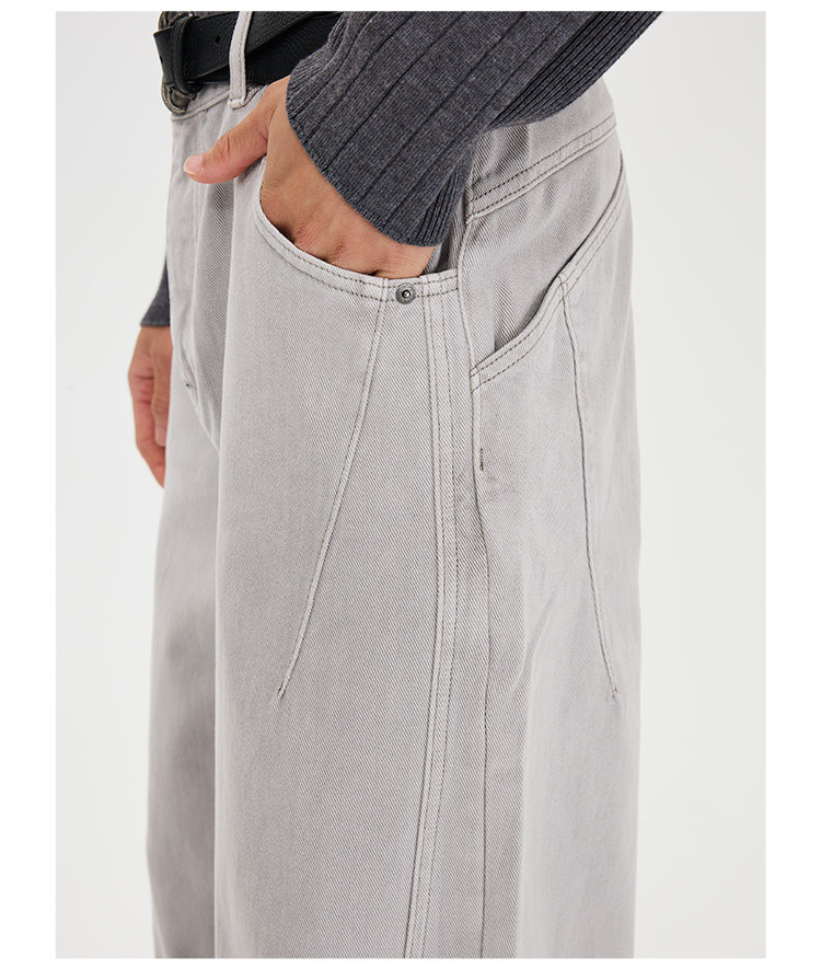 Broken Garment Dye Jeans