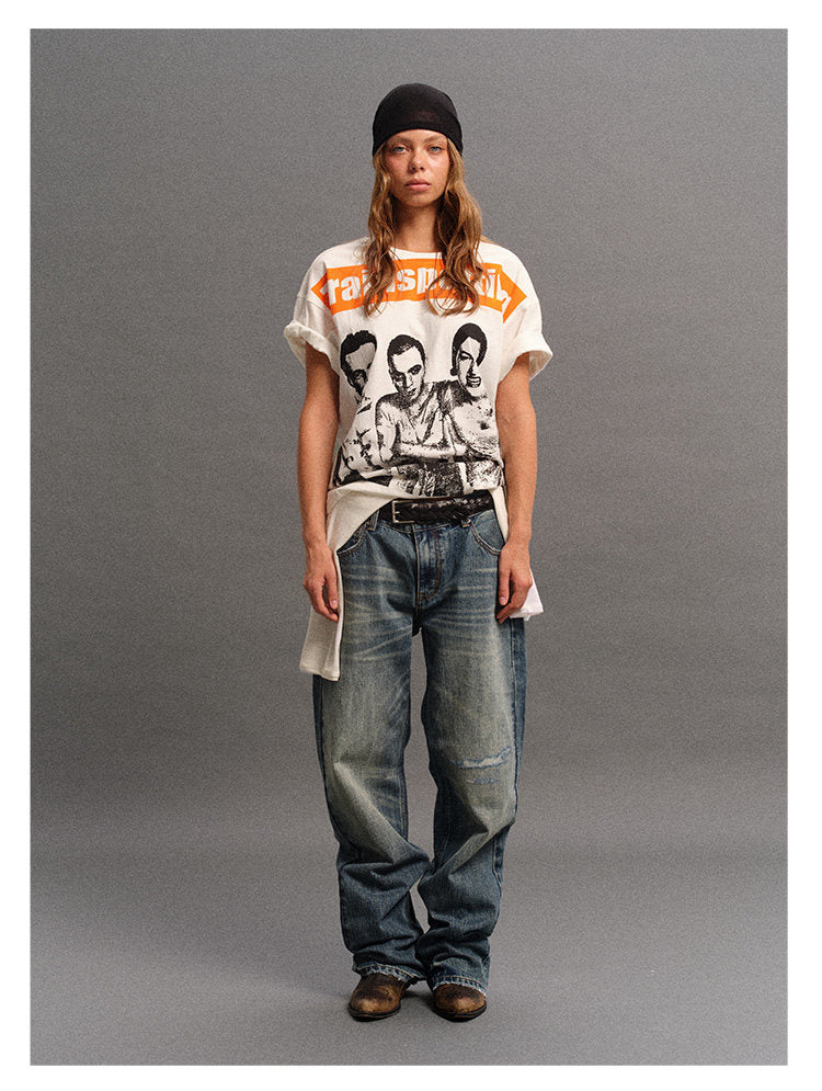 Portrait Print T-Shirt