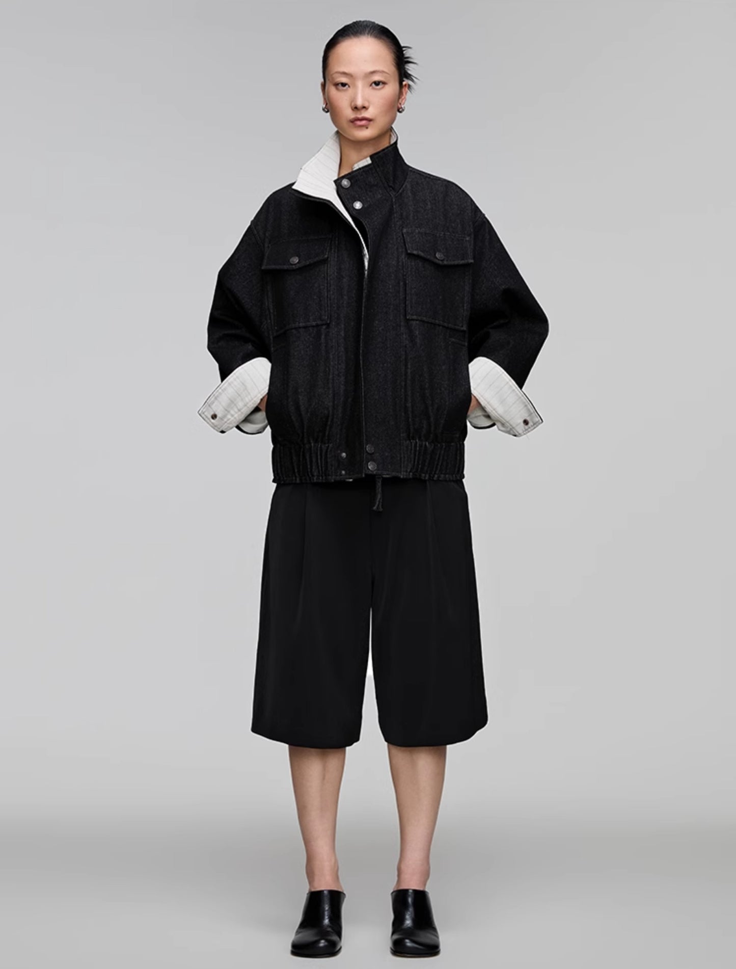 Patchwork Loose Denim Jacket