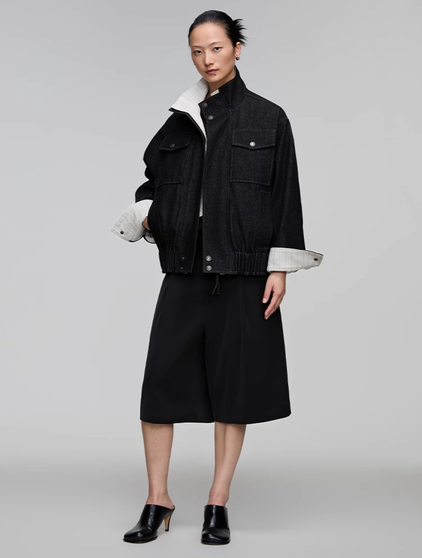 Patchwork Loose Denim Jacket