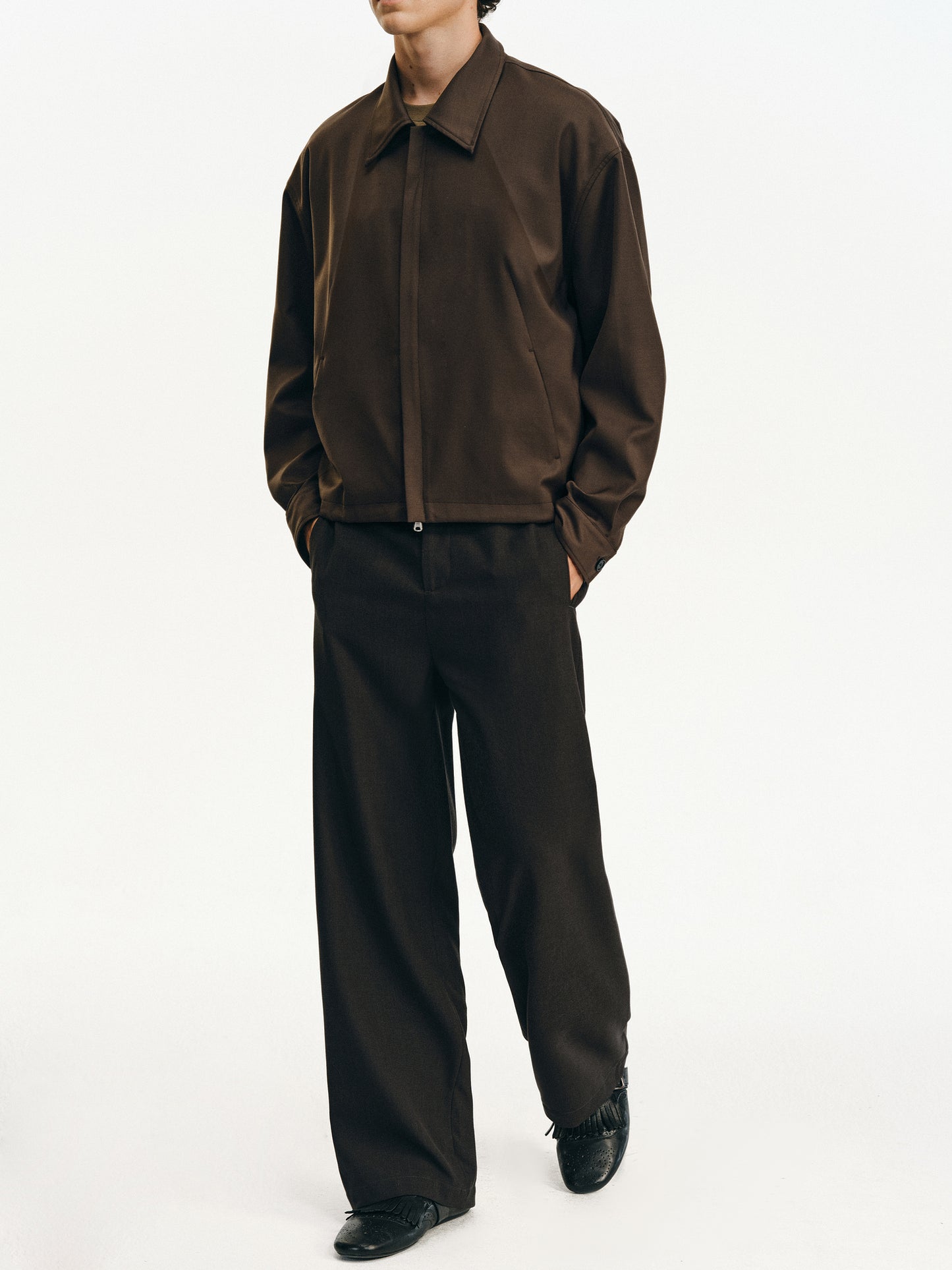 슬래시 포켓 자켓