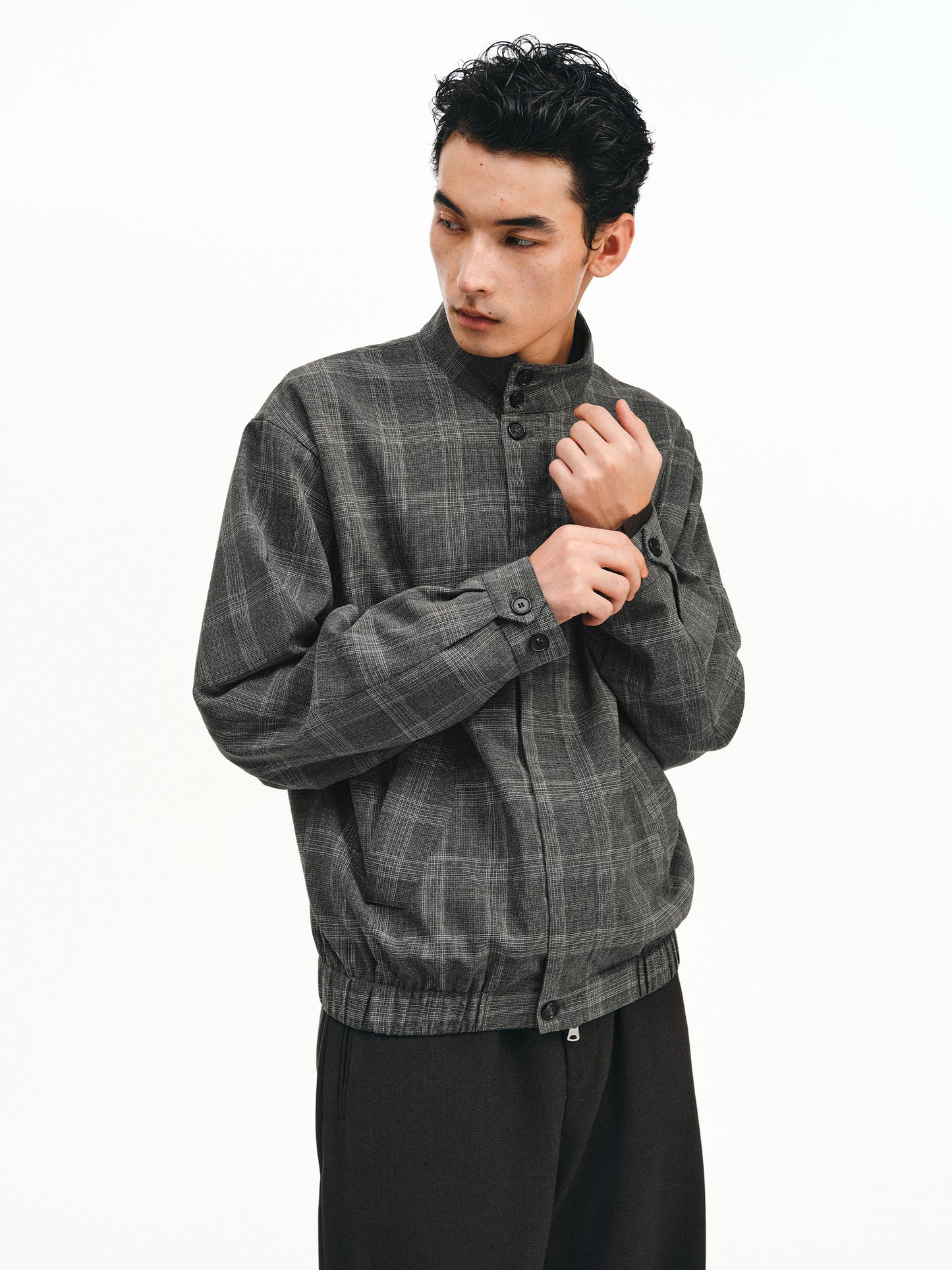Wool Harrington Jacket