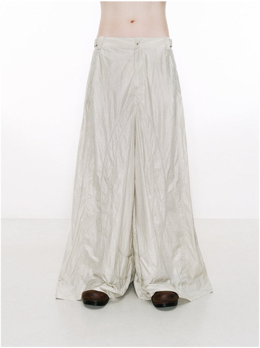 Loose Silhouette Wide Leg Pants