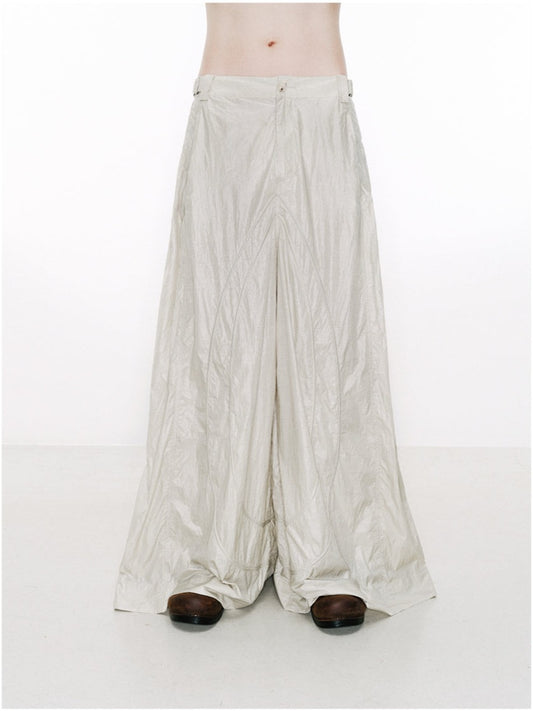 Loose Silhouette Wide Leg Pants