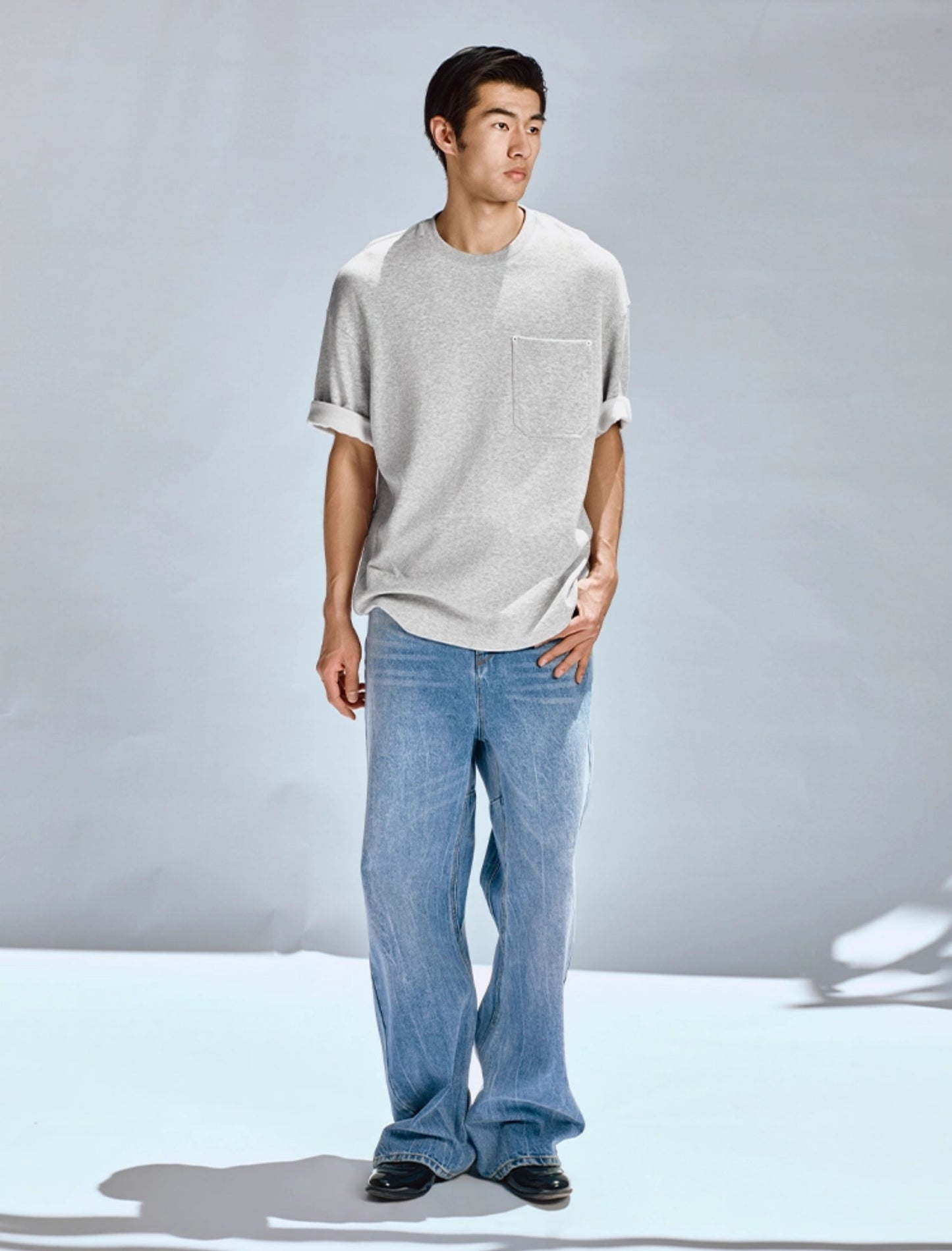 Unisex 패치 포켓 T-shirt