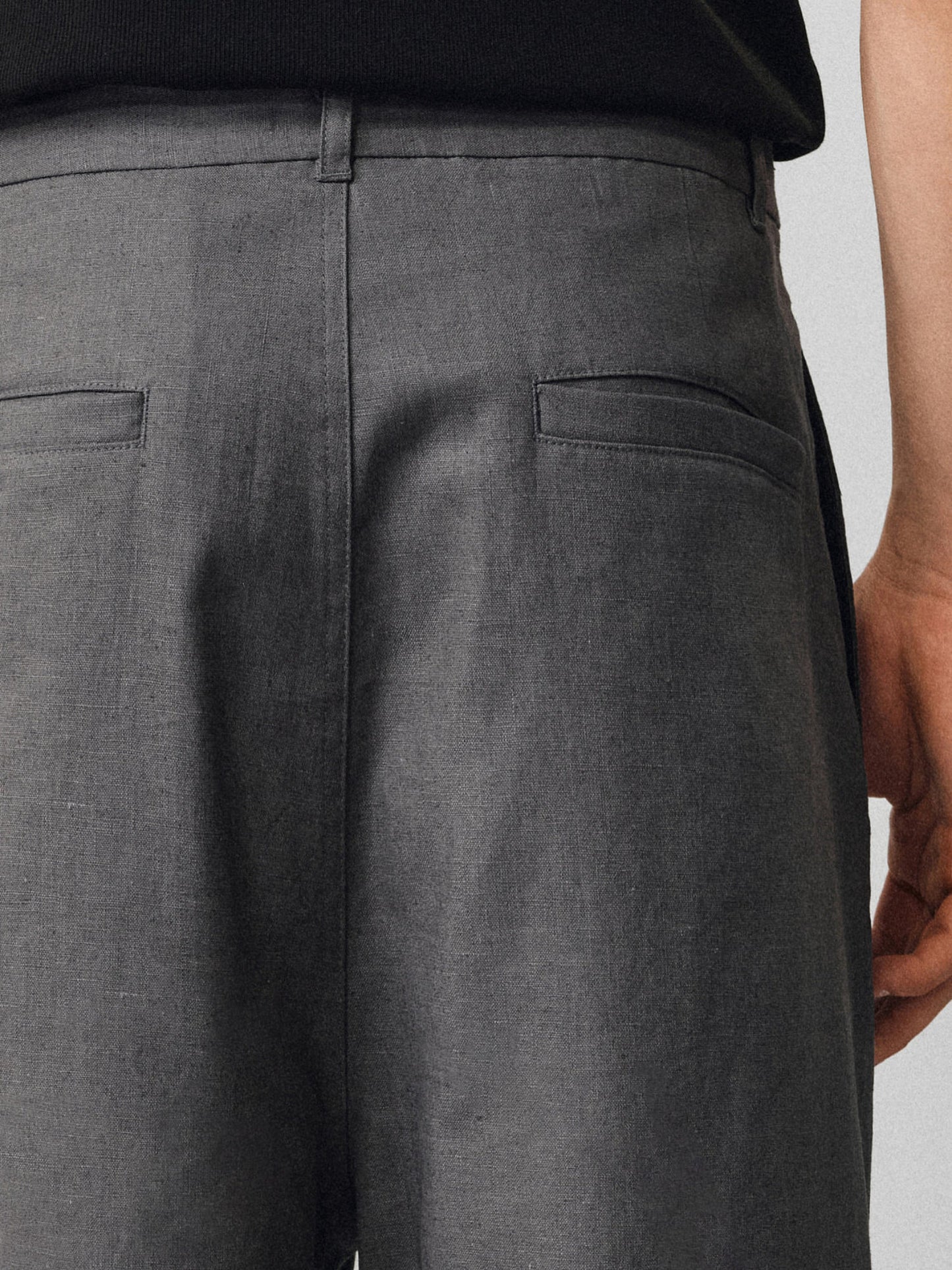 Work Pants with Patch Pockets