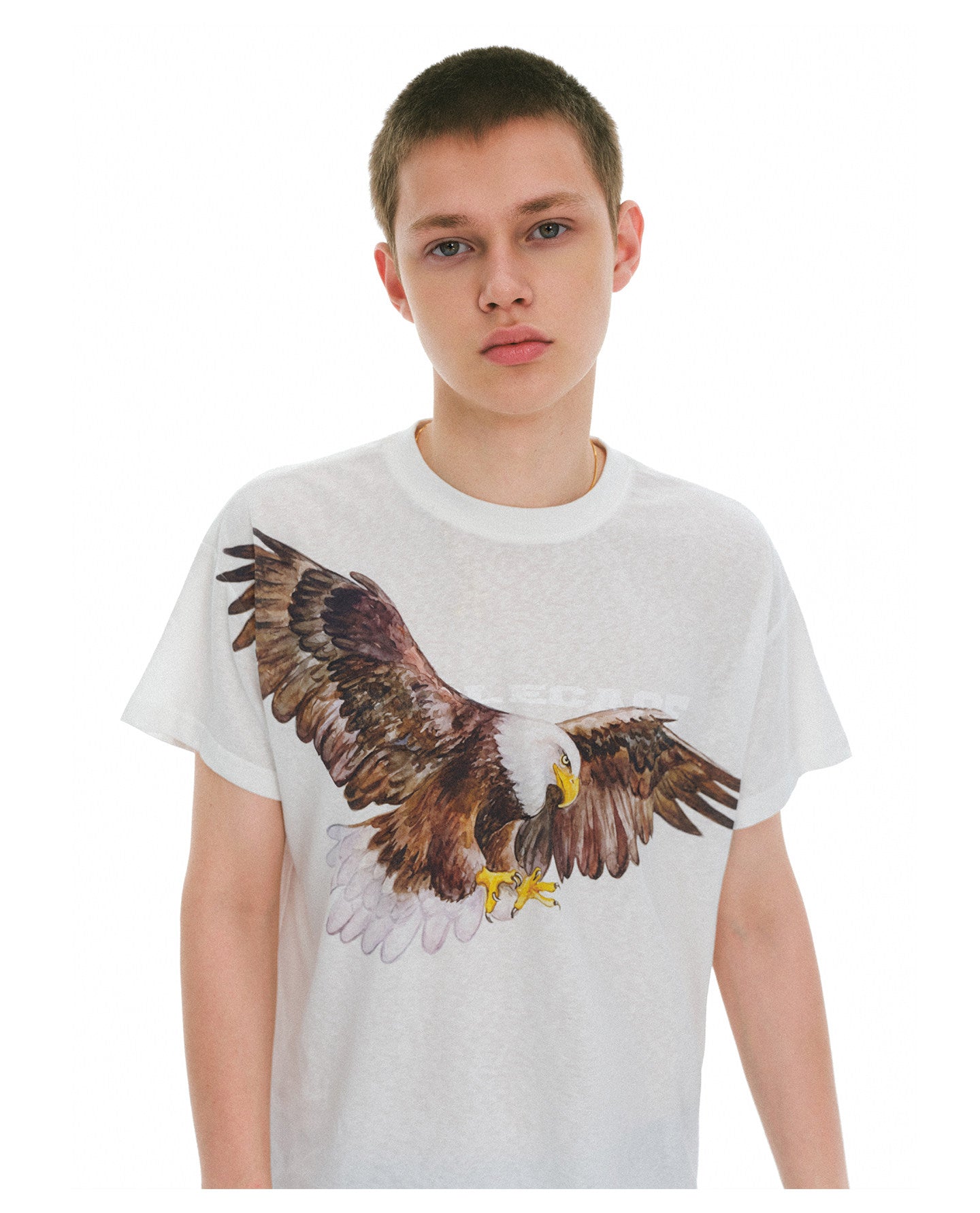 Lightweight, Loose-Fit Regular-Shoulder T-Shirt