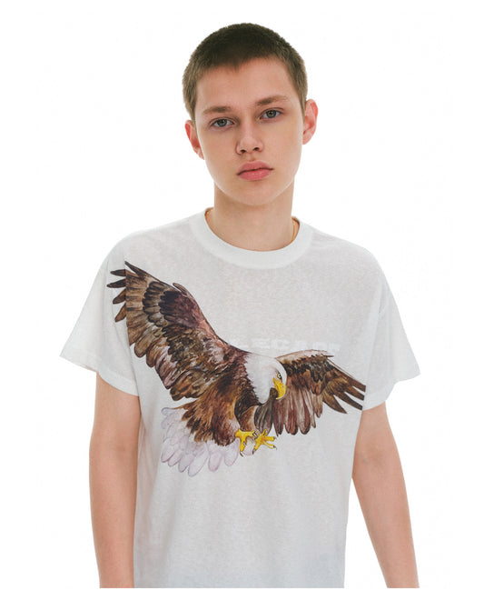 Lightweight, Loose-Fit Regular-Shoulder T-Shirt