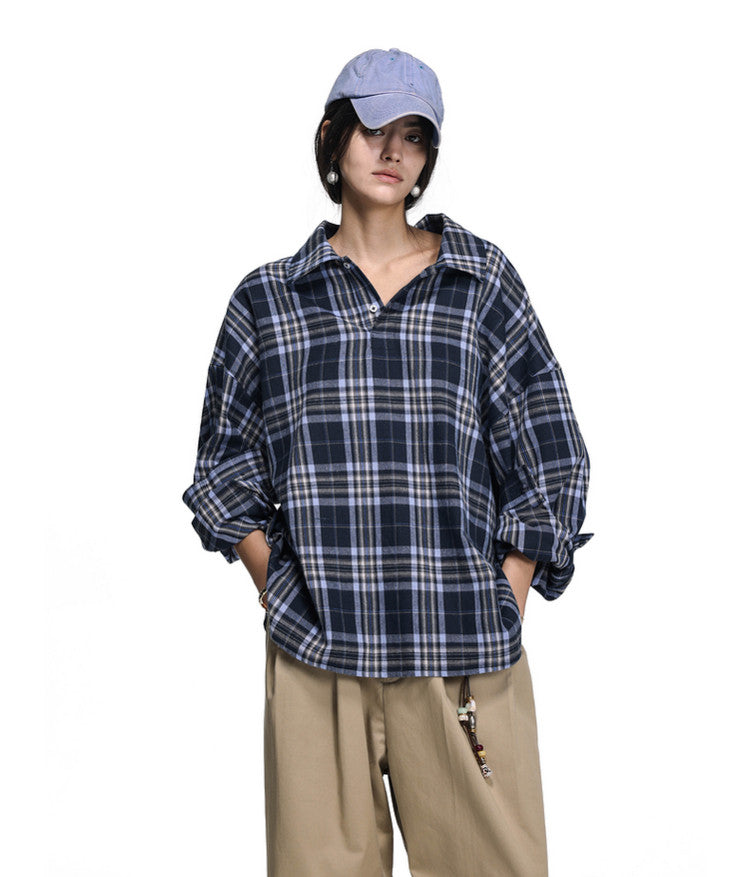 Unisex Open-Neck Shirt