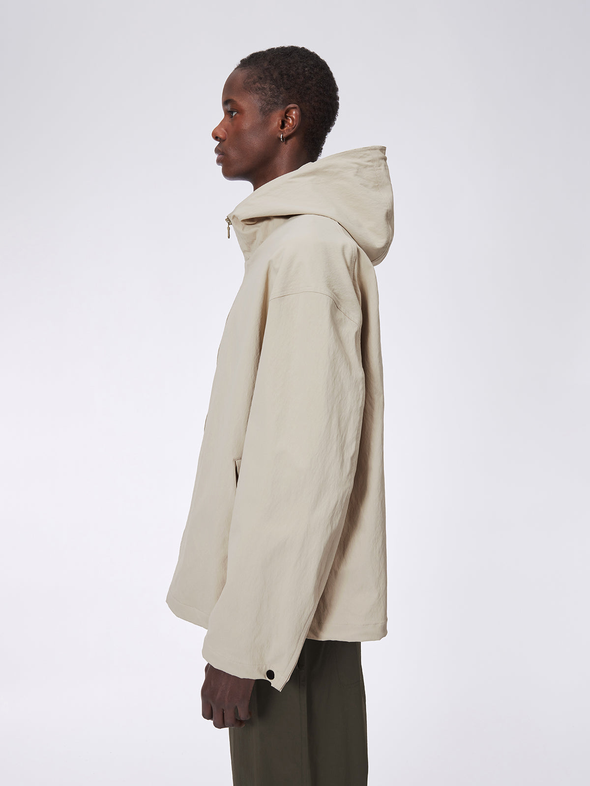 Water-repellent Hooded Jacket