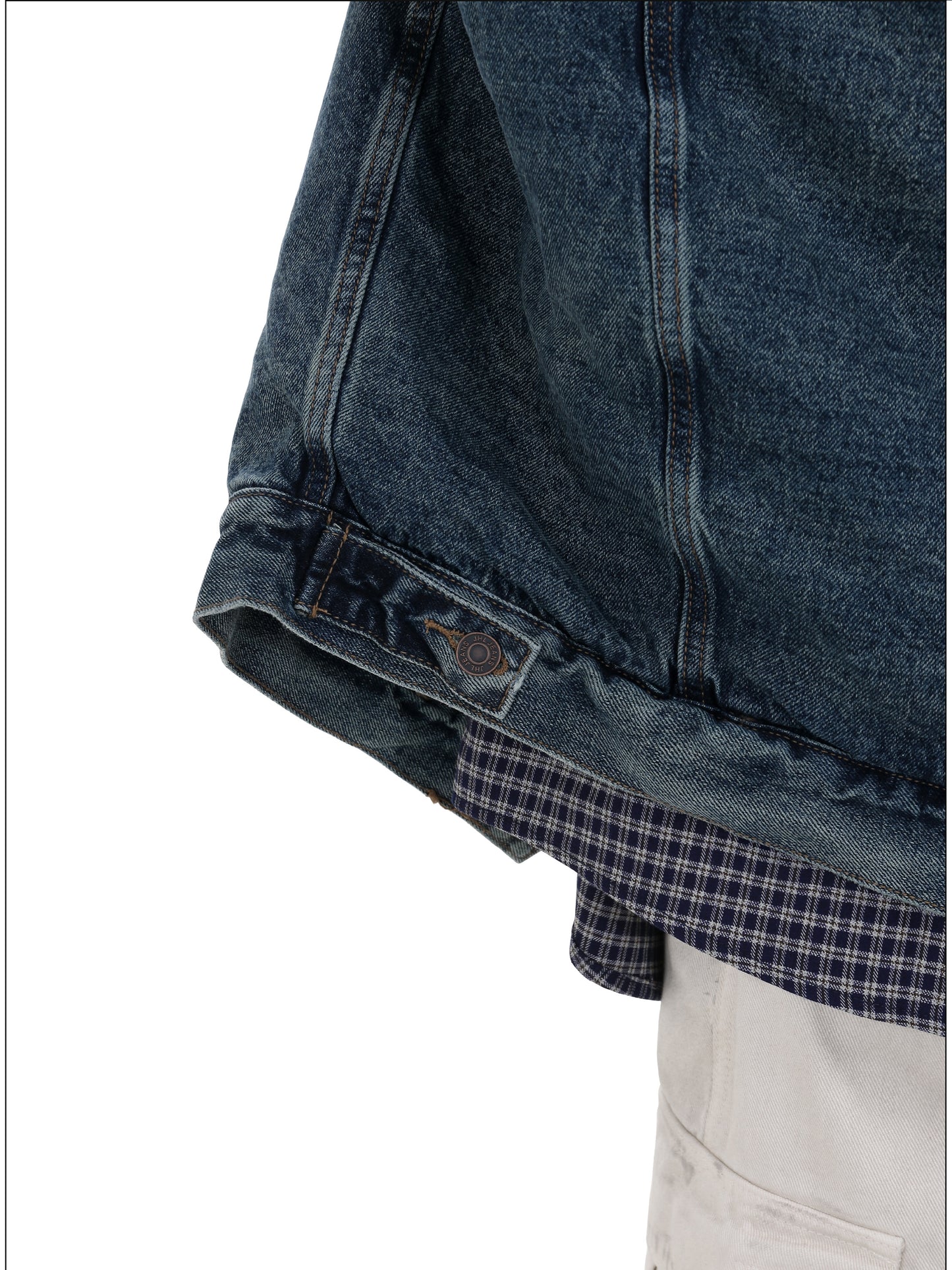 Damaged Thick Denim Jacket