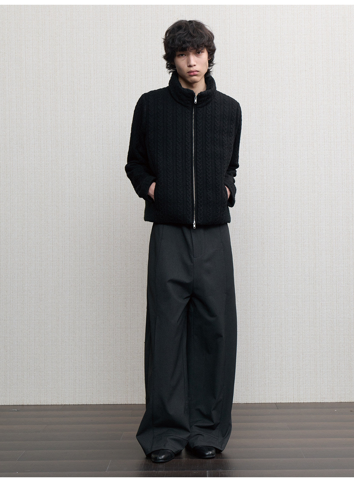 Casual Pants with Special Center Seam