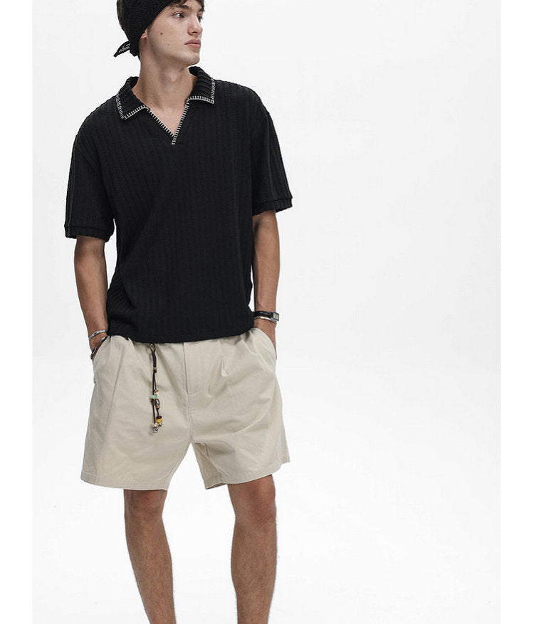 Hand-embroidered Polo Shirt