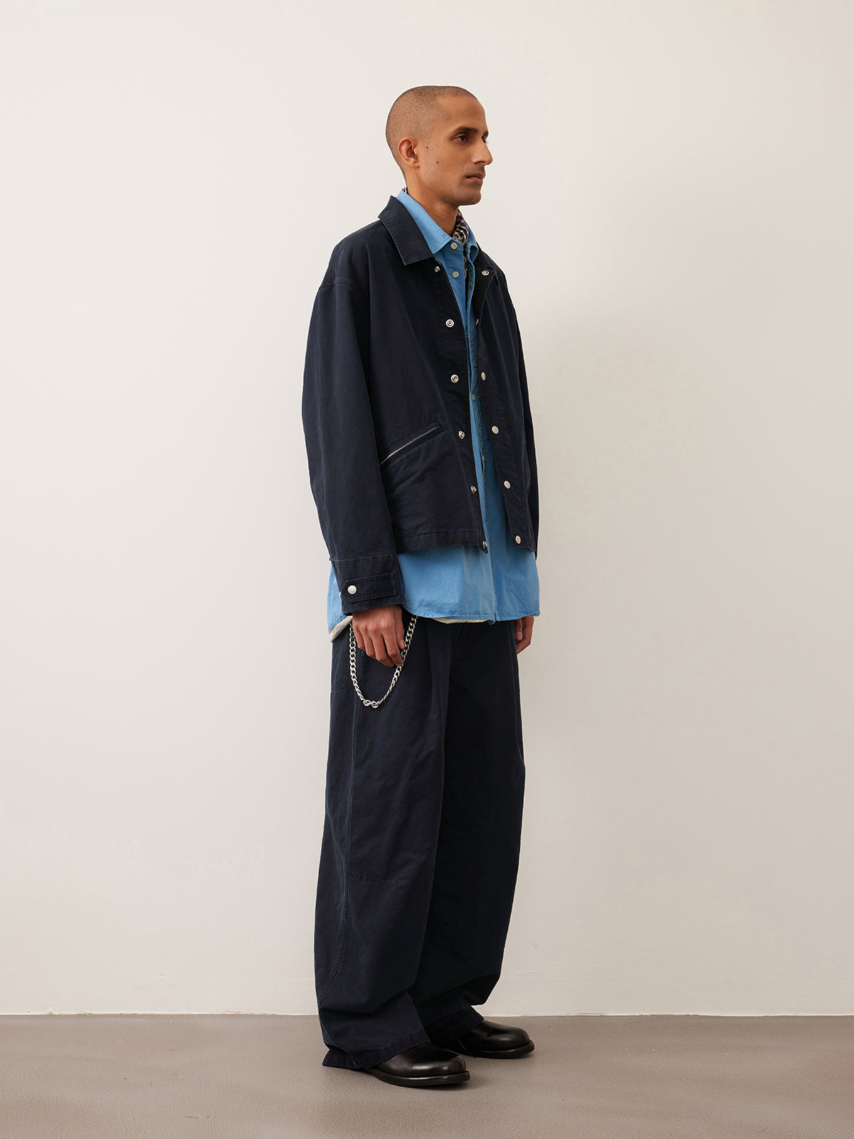 Washed Damaged Coach Jacket