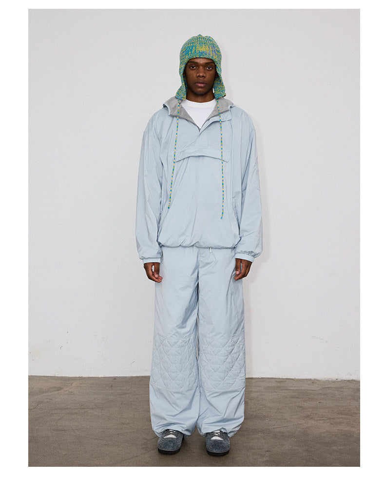 Windbreaker with zipper