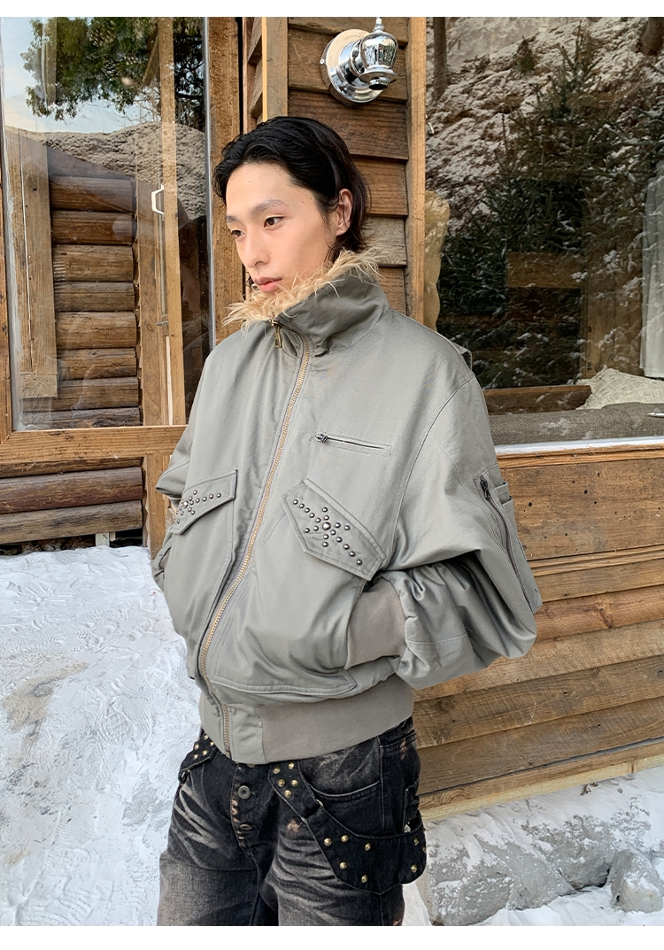 Western-Style Motorcycle Hunting Jacket