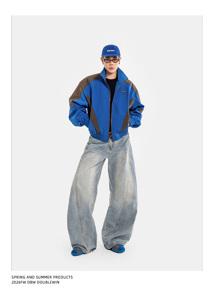 Gradient Denim Pants
