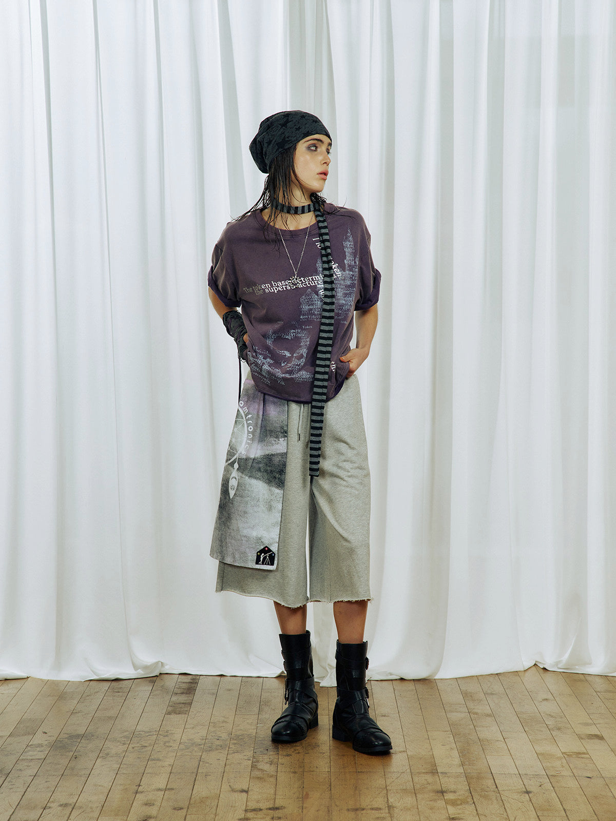 Drawstring Waist Shorts