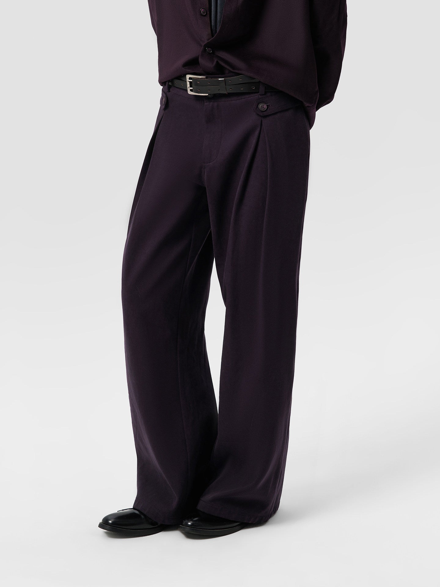 Double-Waist Casual Pants