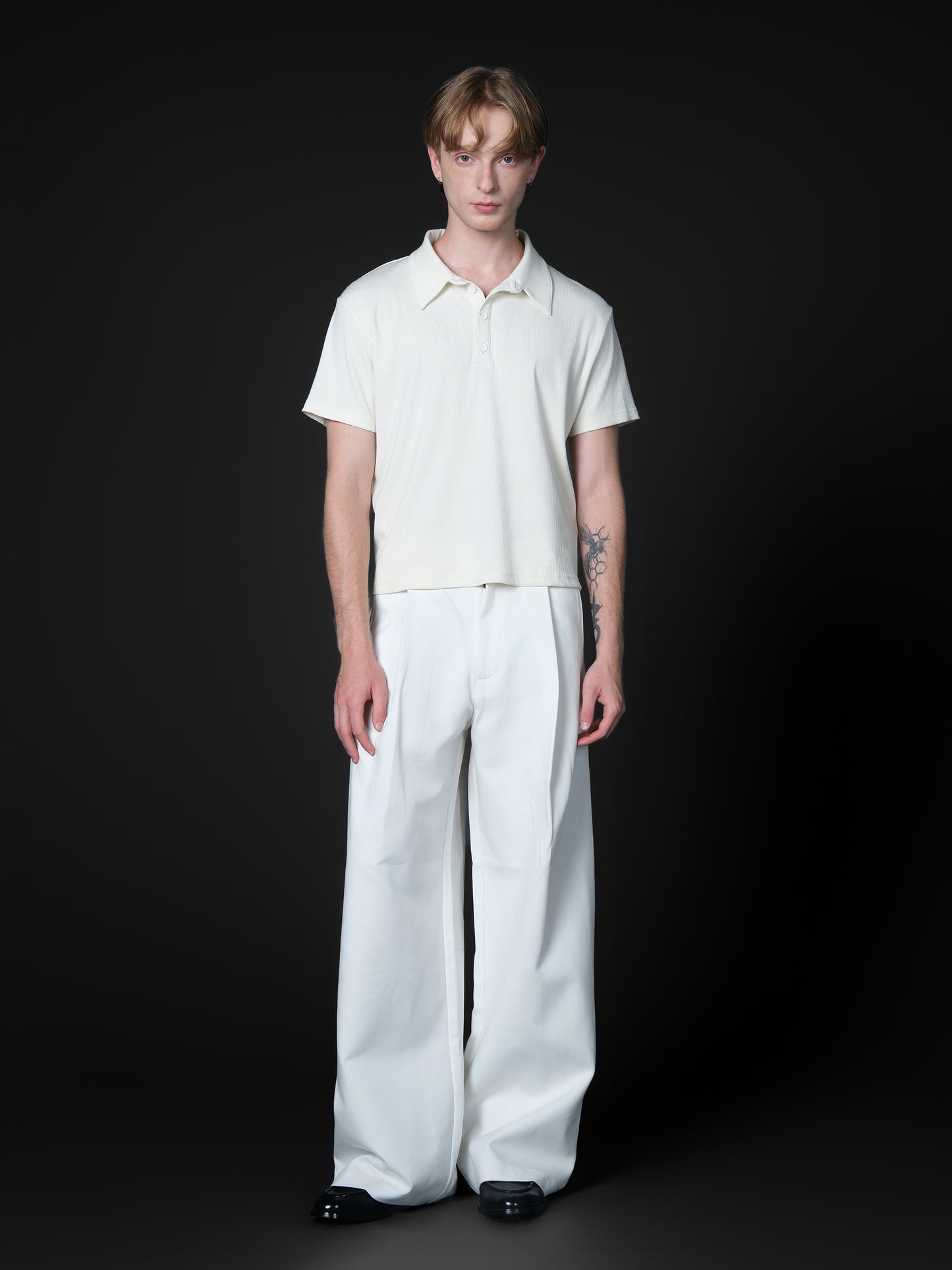 Short Wide Polo Shirt