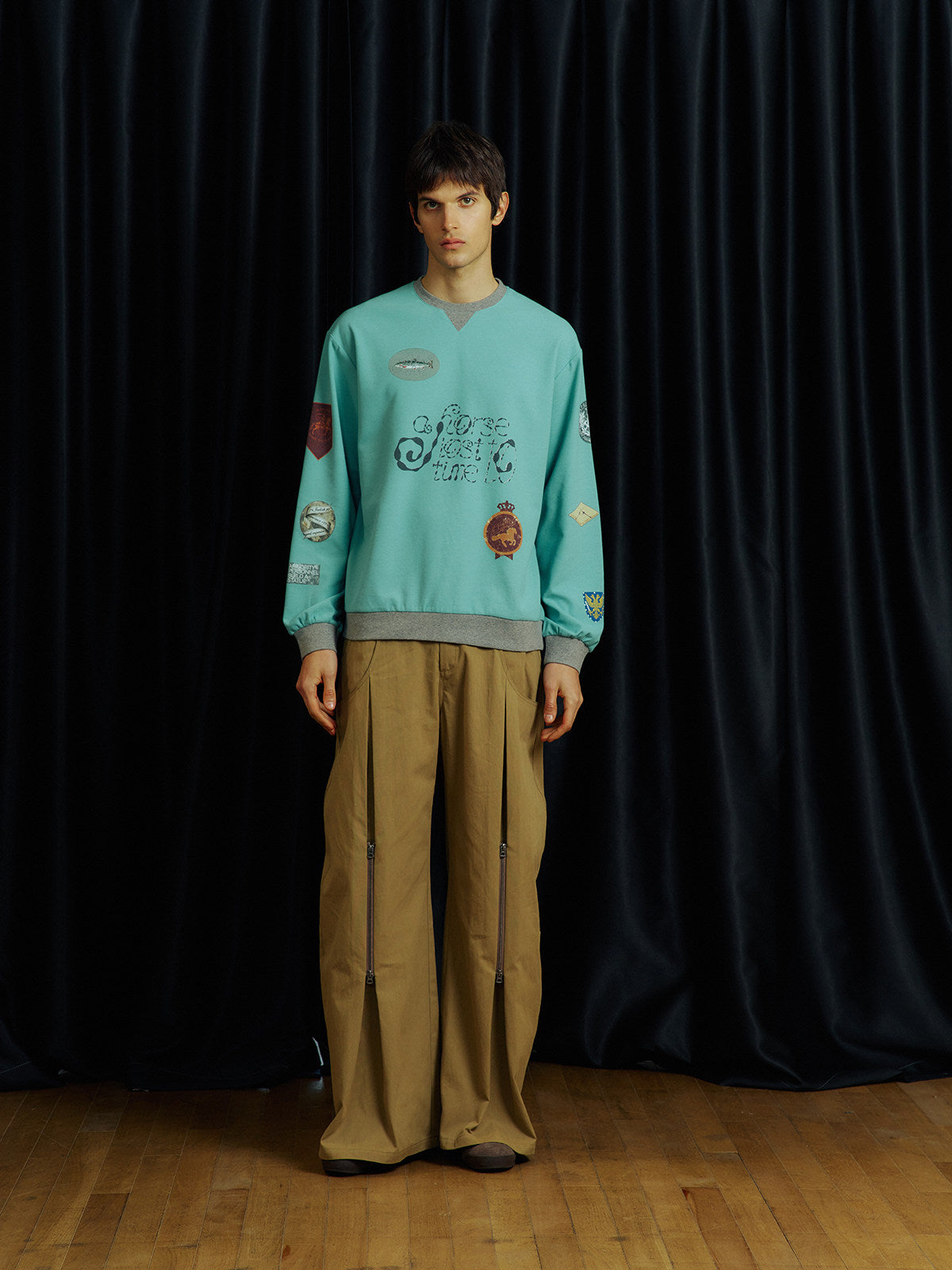 Patchwork Art Sweatshirt