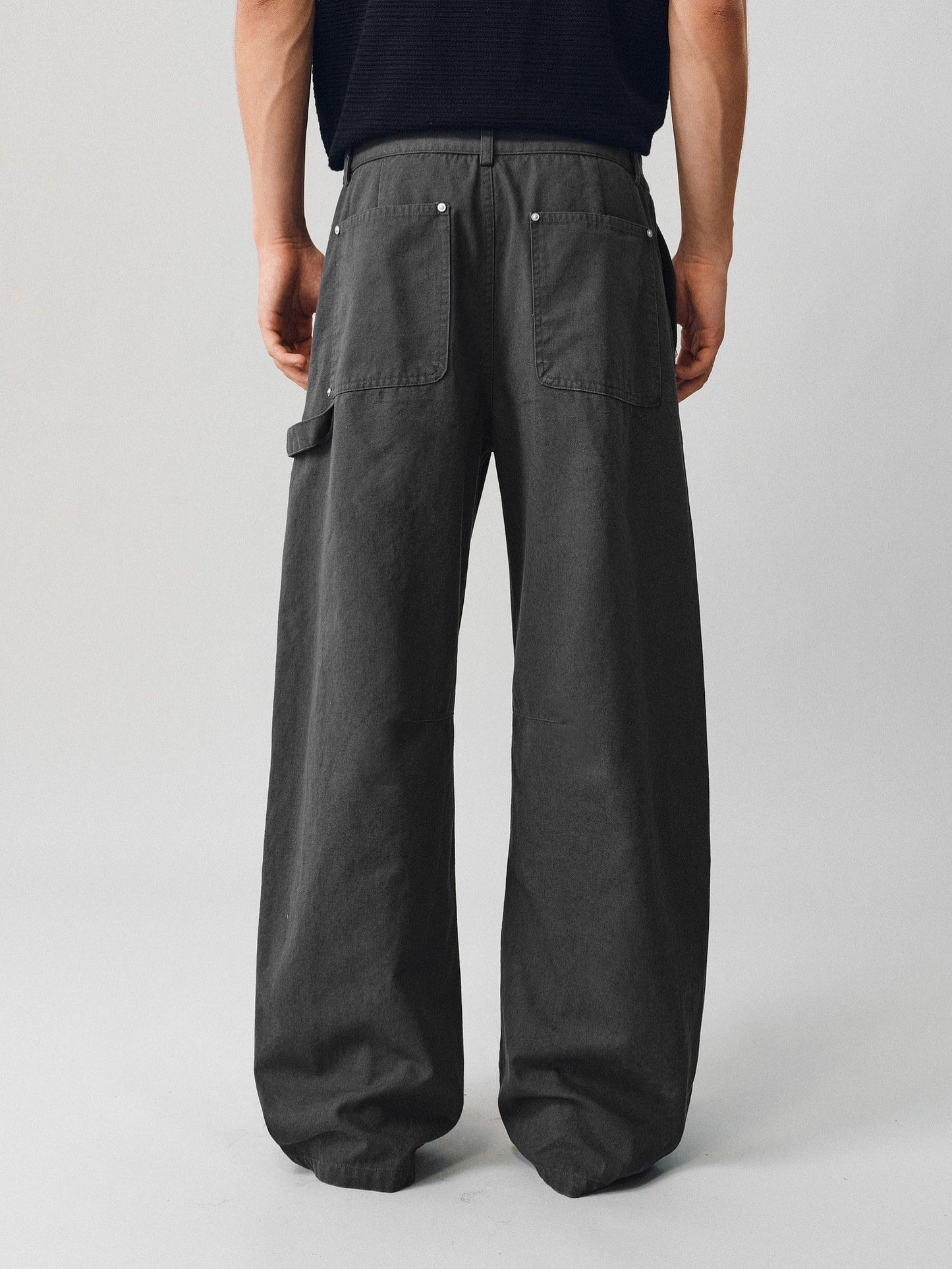 Curved-Blade Work Pants