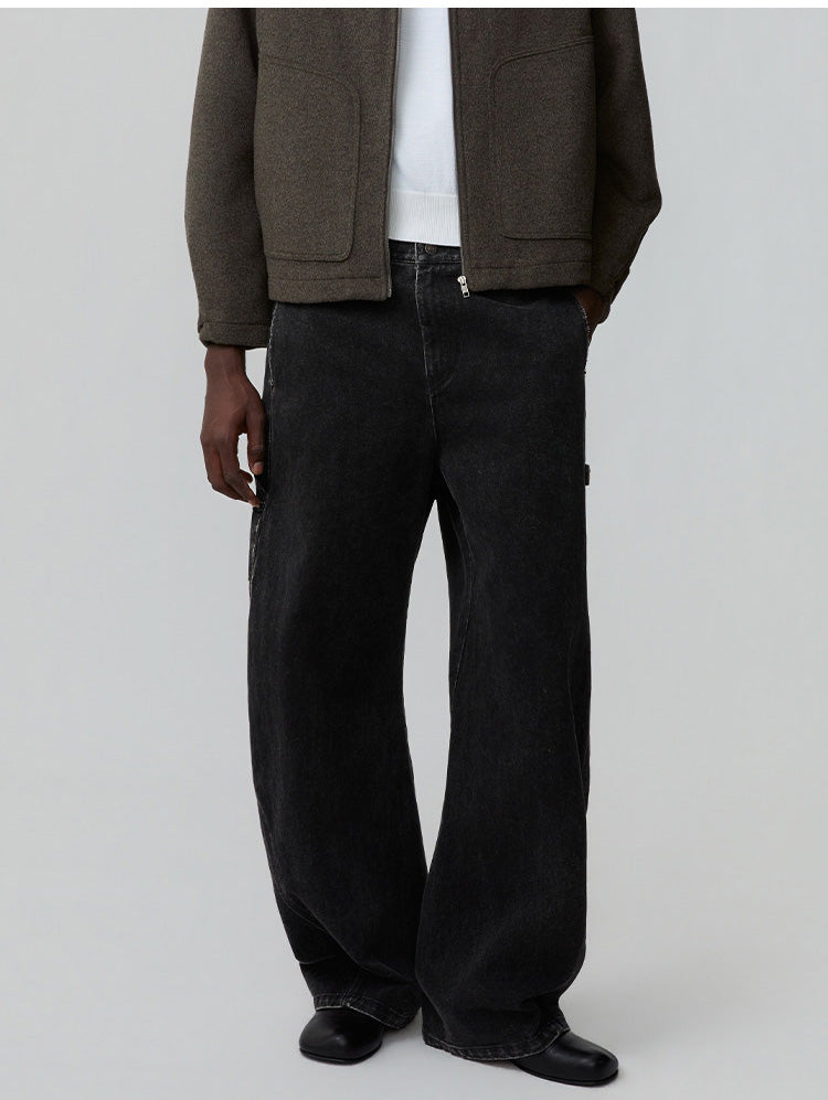 Retro Wash Casual Jeans