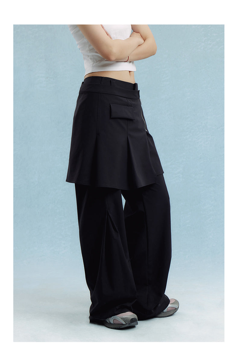 Pleated skirts and pants