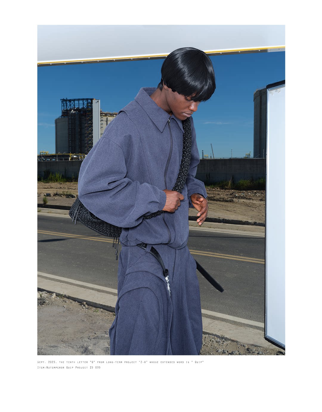 Irregular Cut Thick Jacket