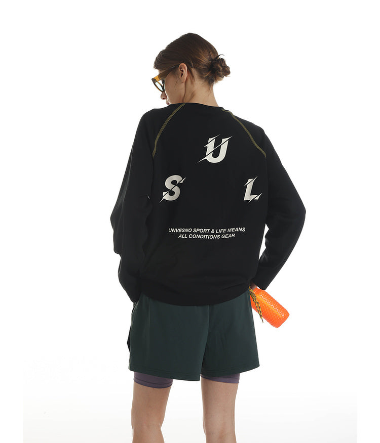 Contrast Color Raglan T-Shirt