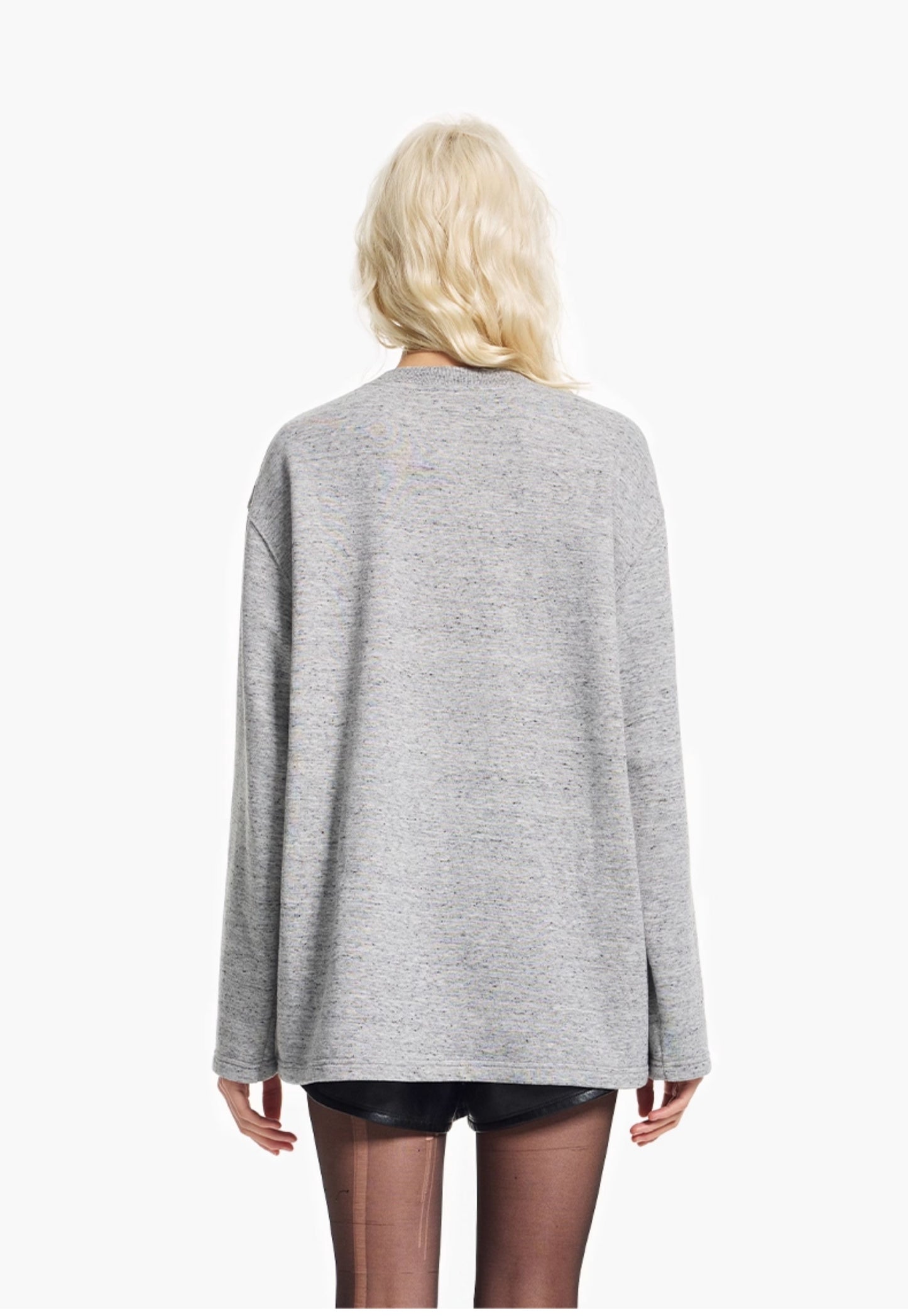 Drop-Shoulder Loose-Fit Versatile T-Shirt