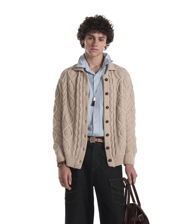 Thick Handmade Chunky Knit Cardigan