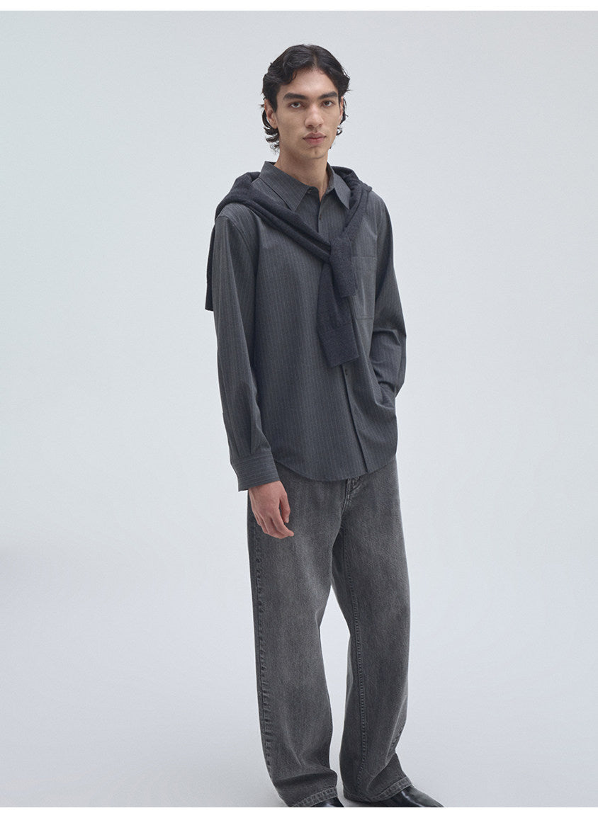 Vintage-Wash Fit Jeans