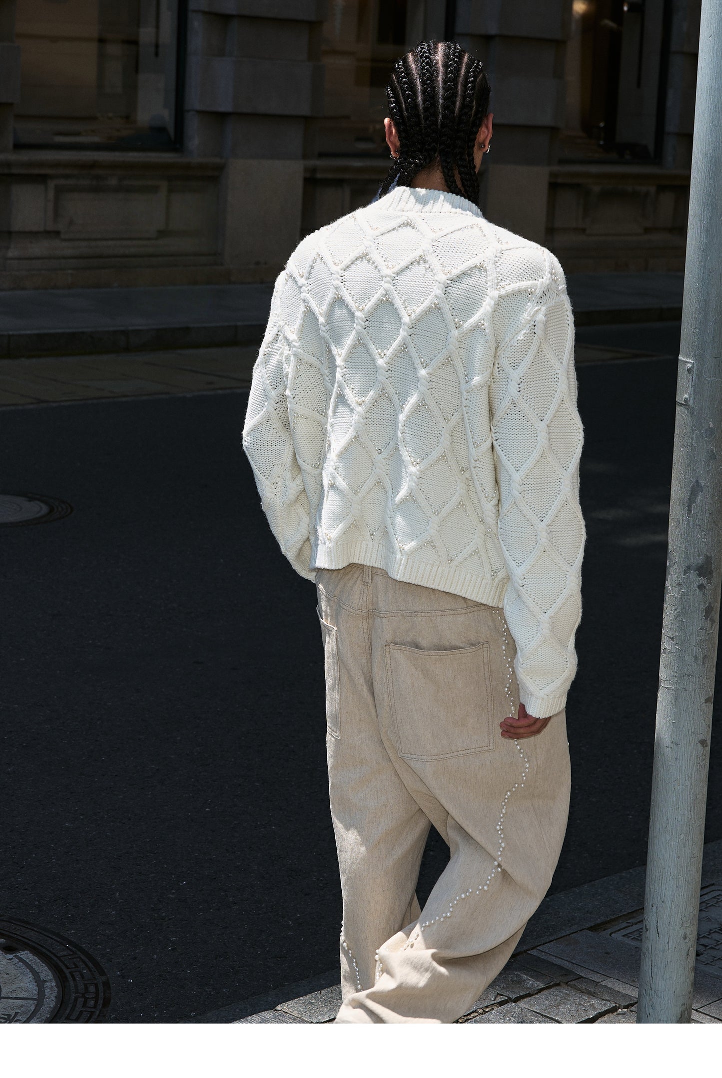 Baggy Straight Wide-Leg Pants