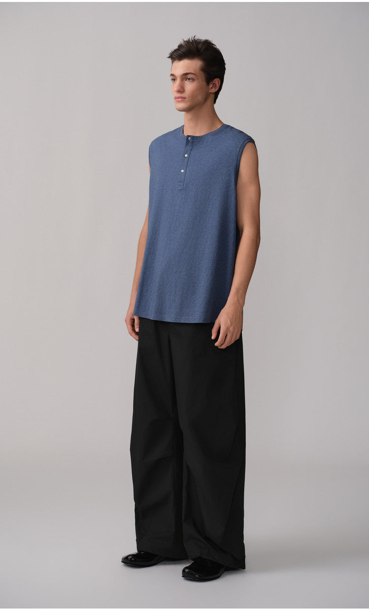 Casual Pants with Elastic Waistband