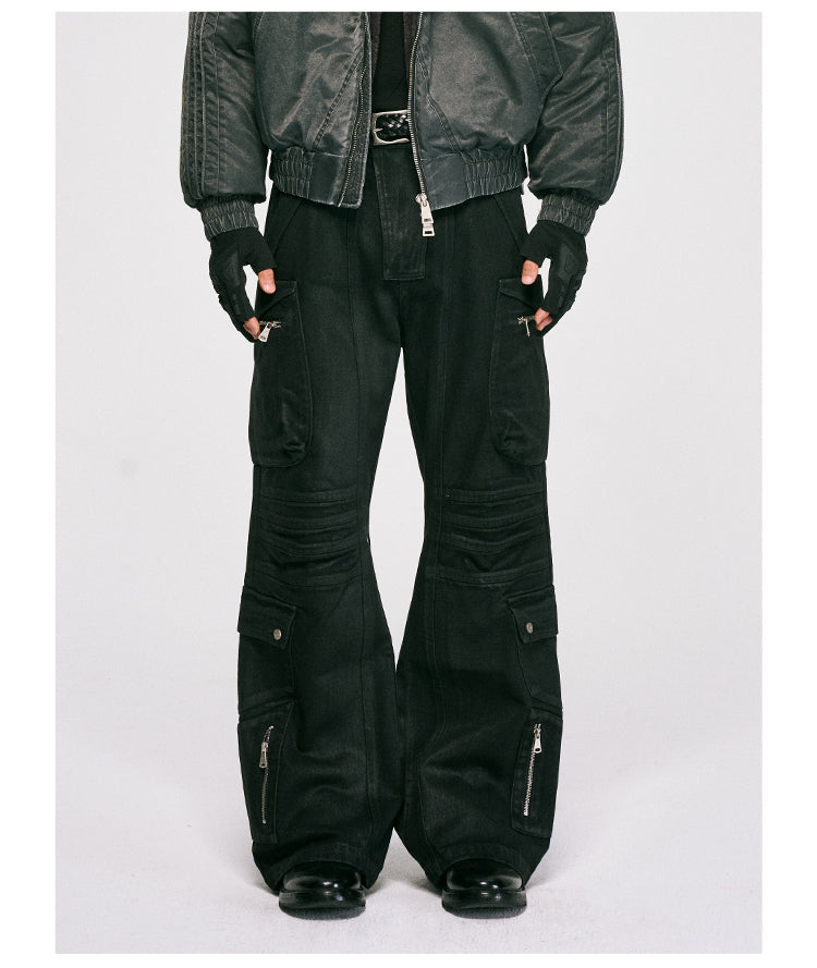 Waxed Shell Casual Pants