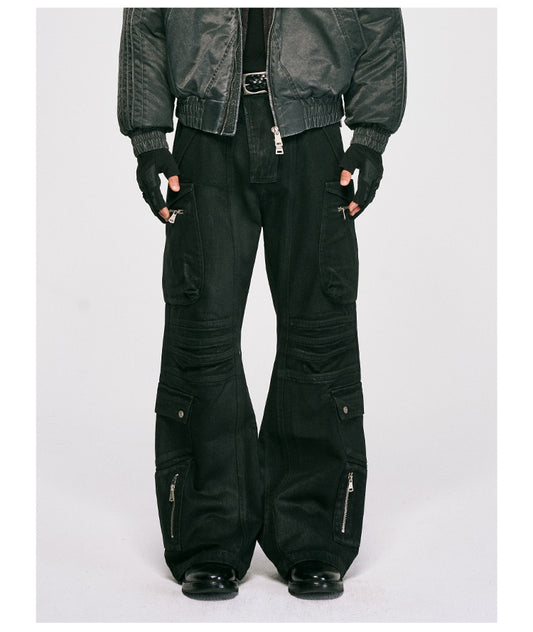Waxed Shell Casual Pants