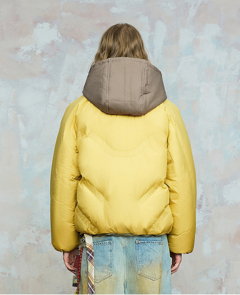 Reversible Hooded Down Jacket